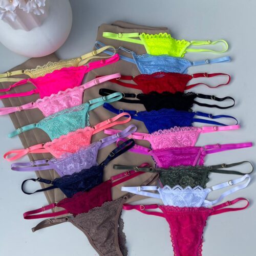 Kit 19 calcinhas string fio dental – Jasmine